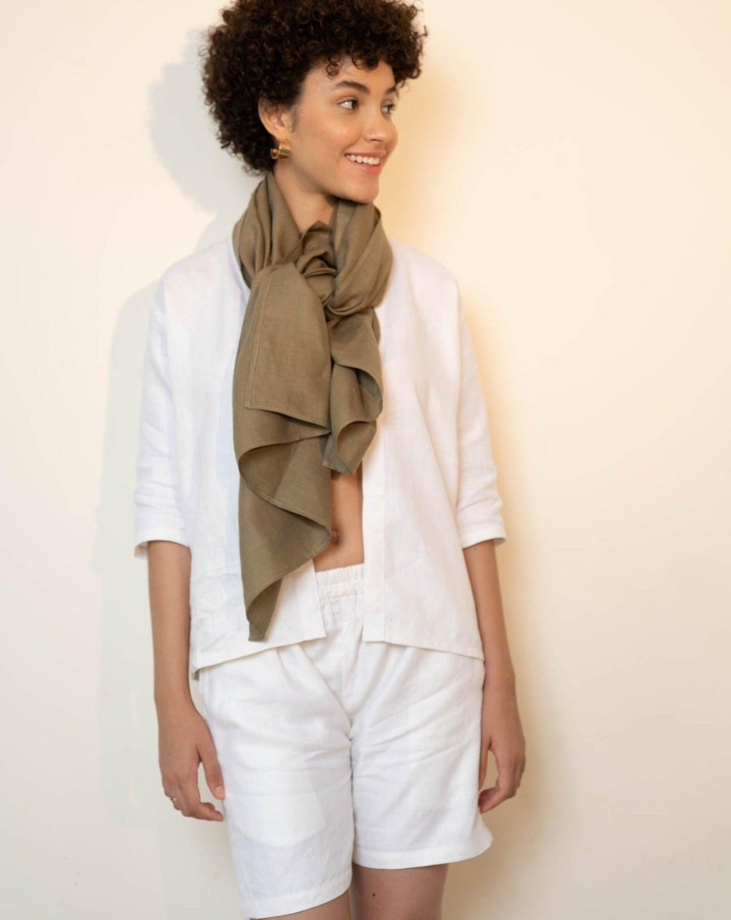 DAWN Linen Shorts - OrganoLinen