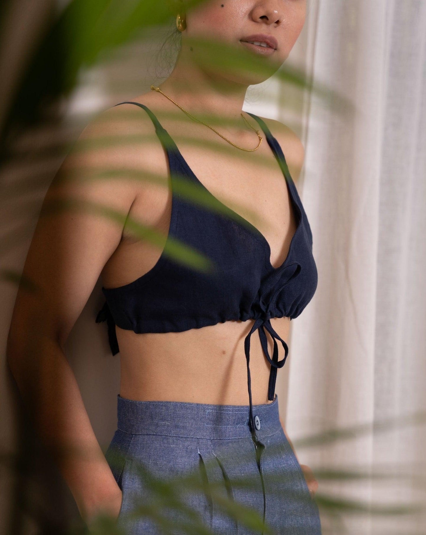 MAYA Linen Bralette - OrganoLinen