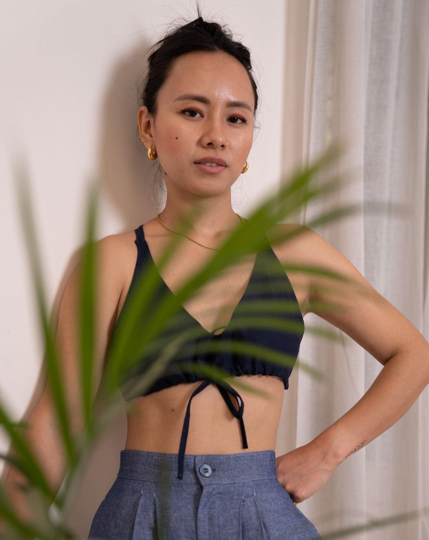 MAYA Linen Bralette - OrganoLinen