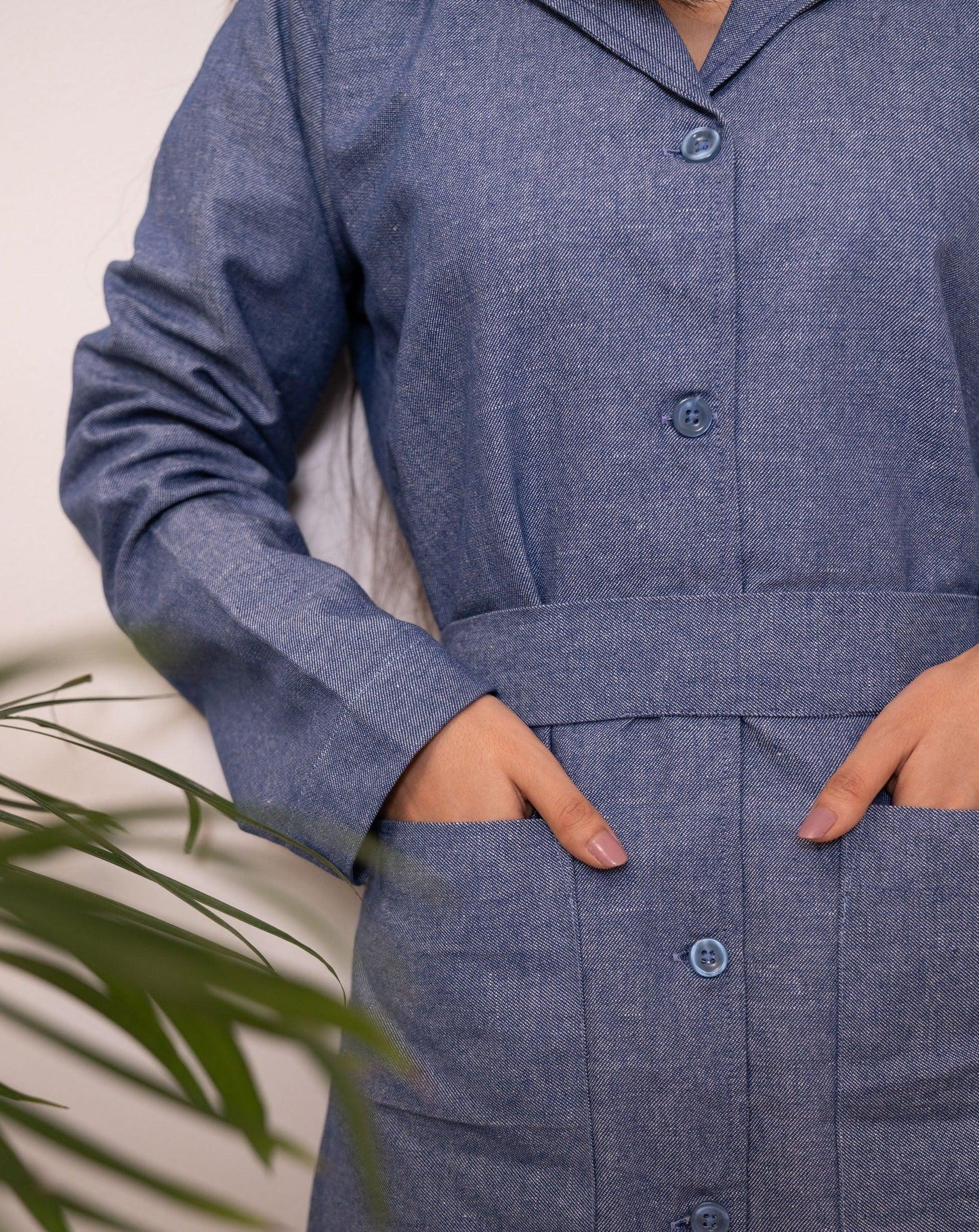 NORA Linen Coat - OrganoLinen