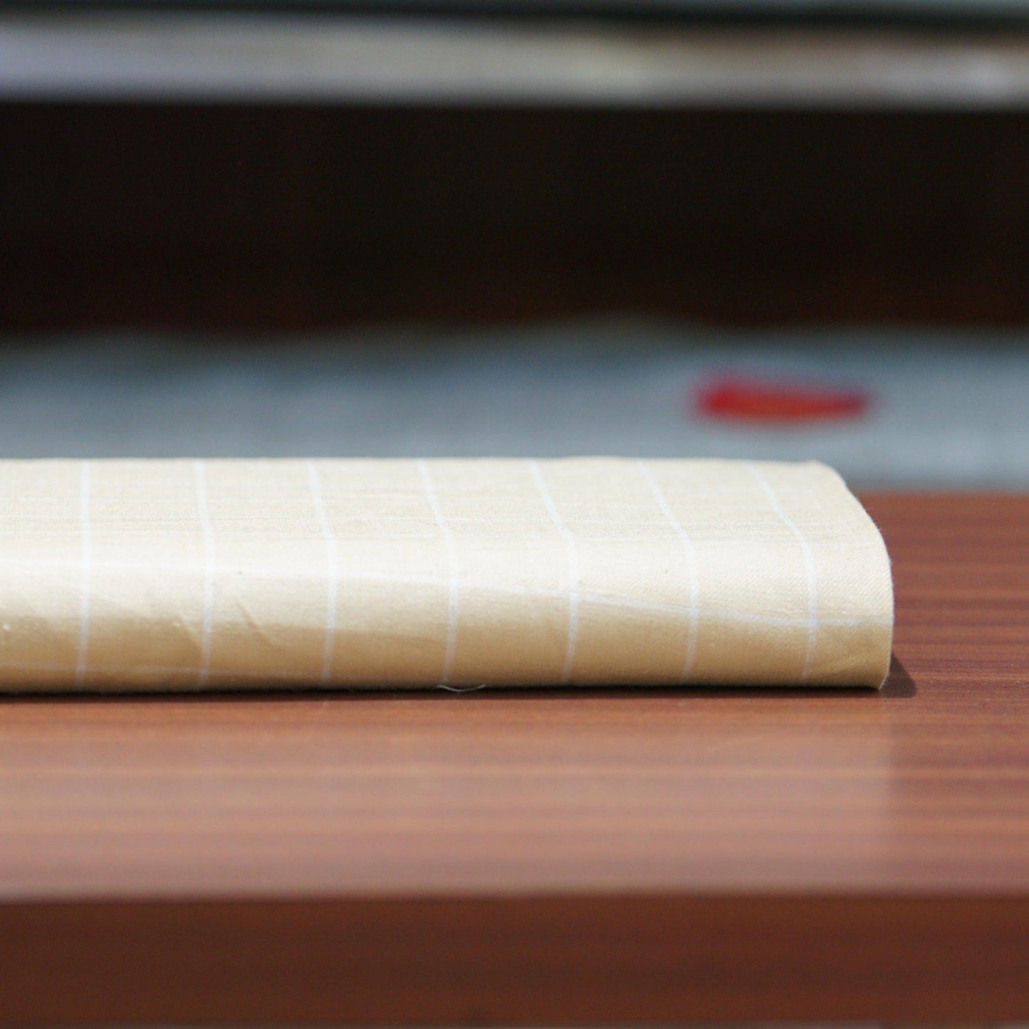 Check Linen, Pure Linen Fabric, Used for Cord Sets, Suits, Trousers, Tableware, Upholstery - OrganoLinen