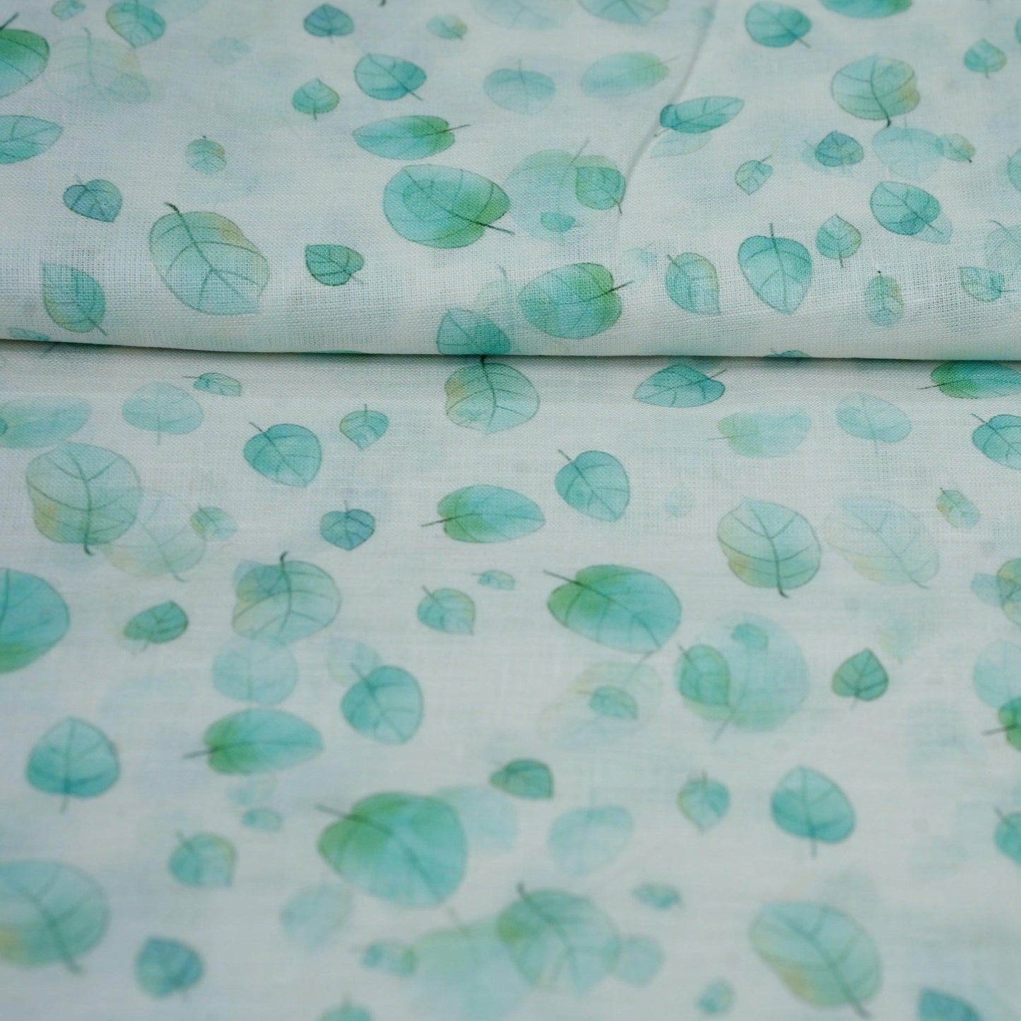 LUSH Green Linen Printed Shirt - OrganoLinen