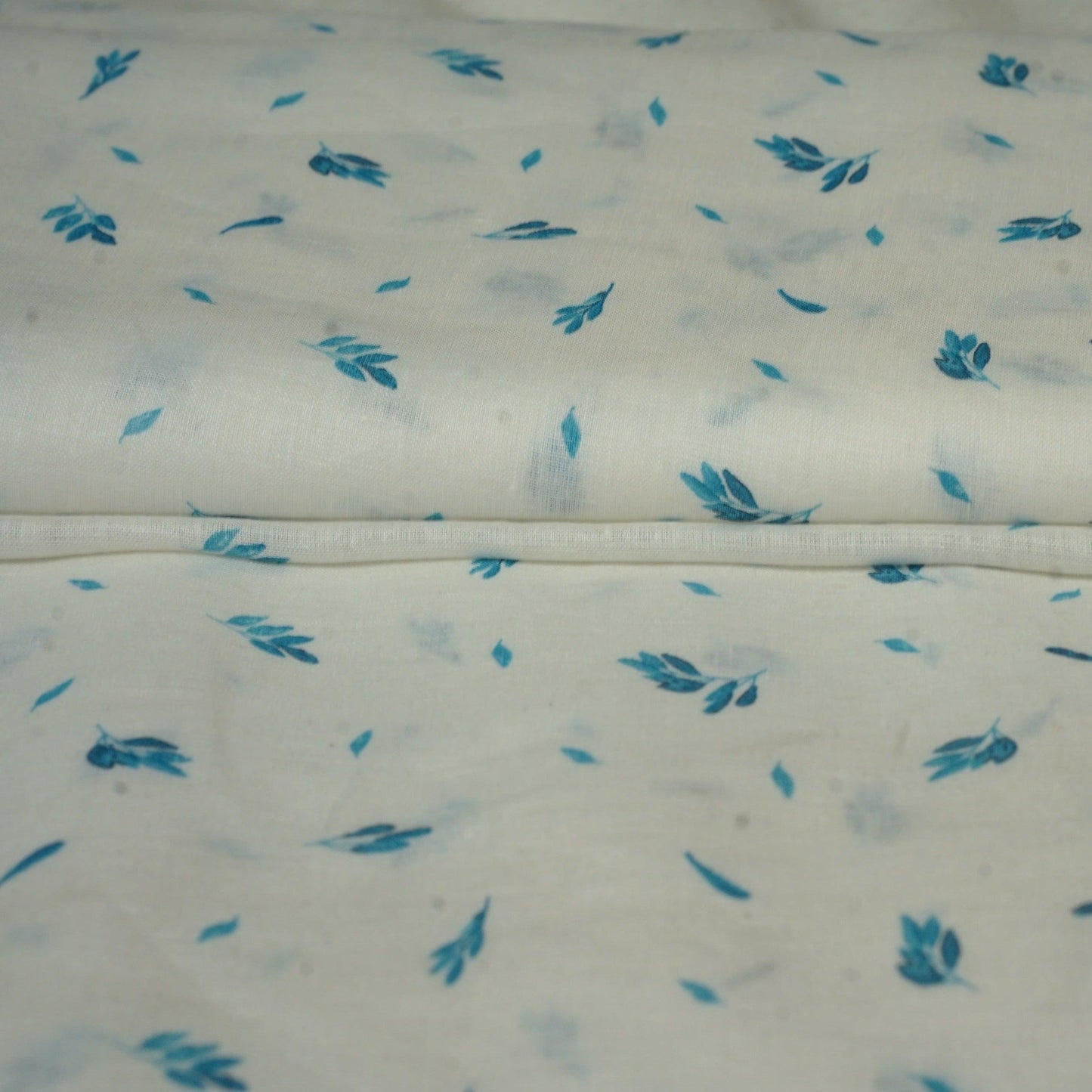 AIRY White Linen Printed Shirt