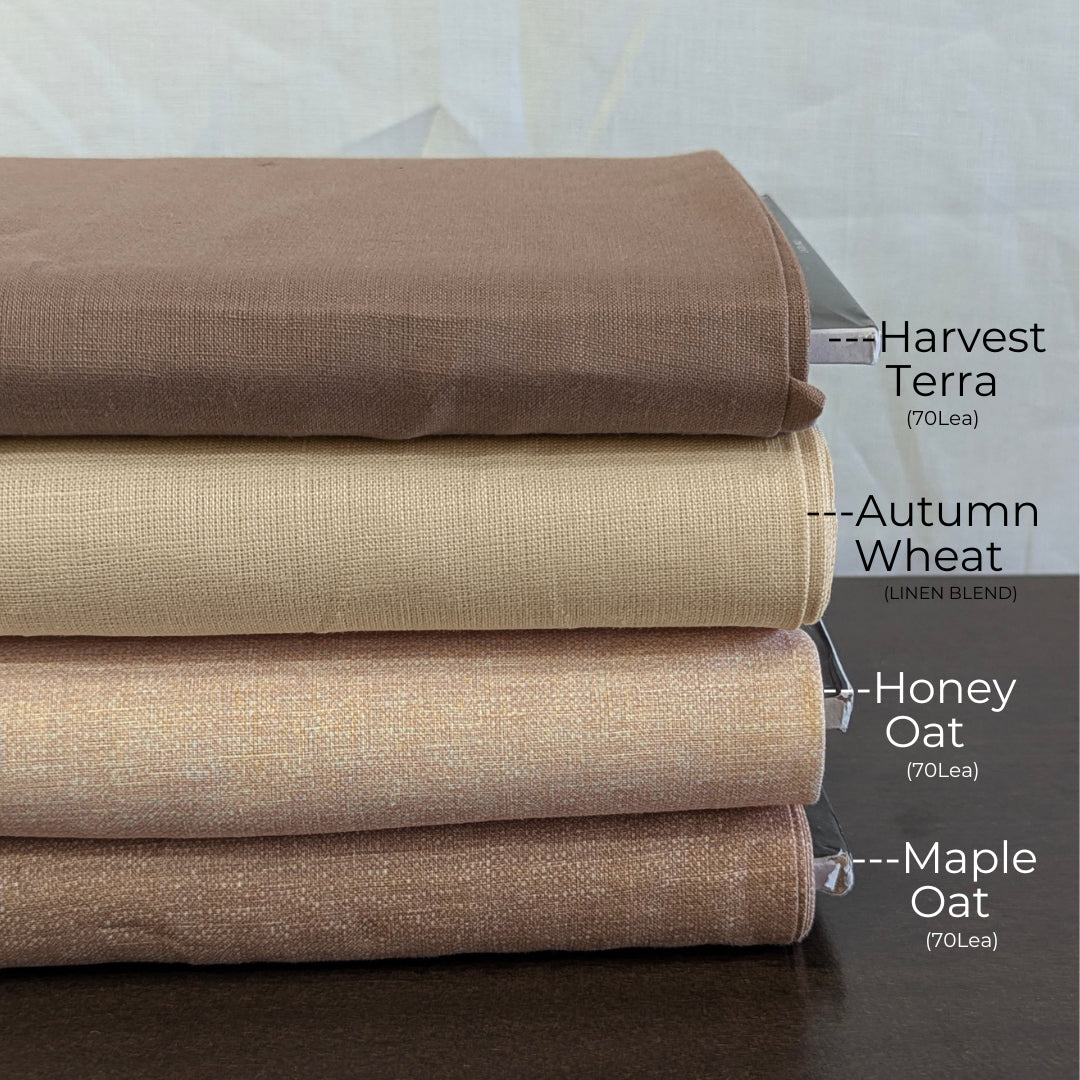 Pure Tan Fabrics – Dune Earth by OrganoLinen