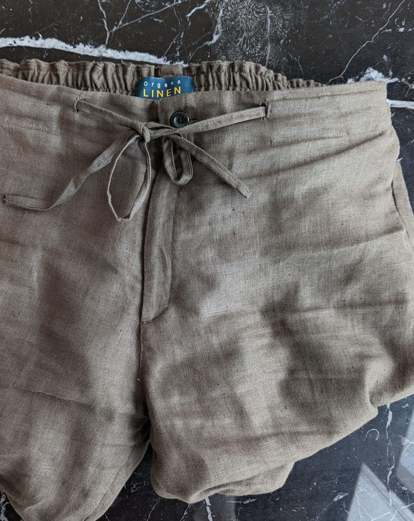 ARLO Linen Joggers for Men - Neutral shades - OrganoLinen