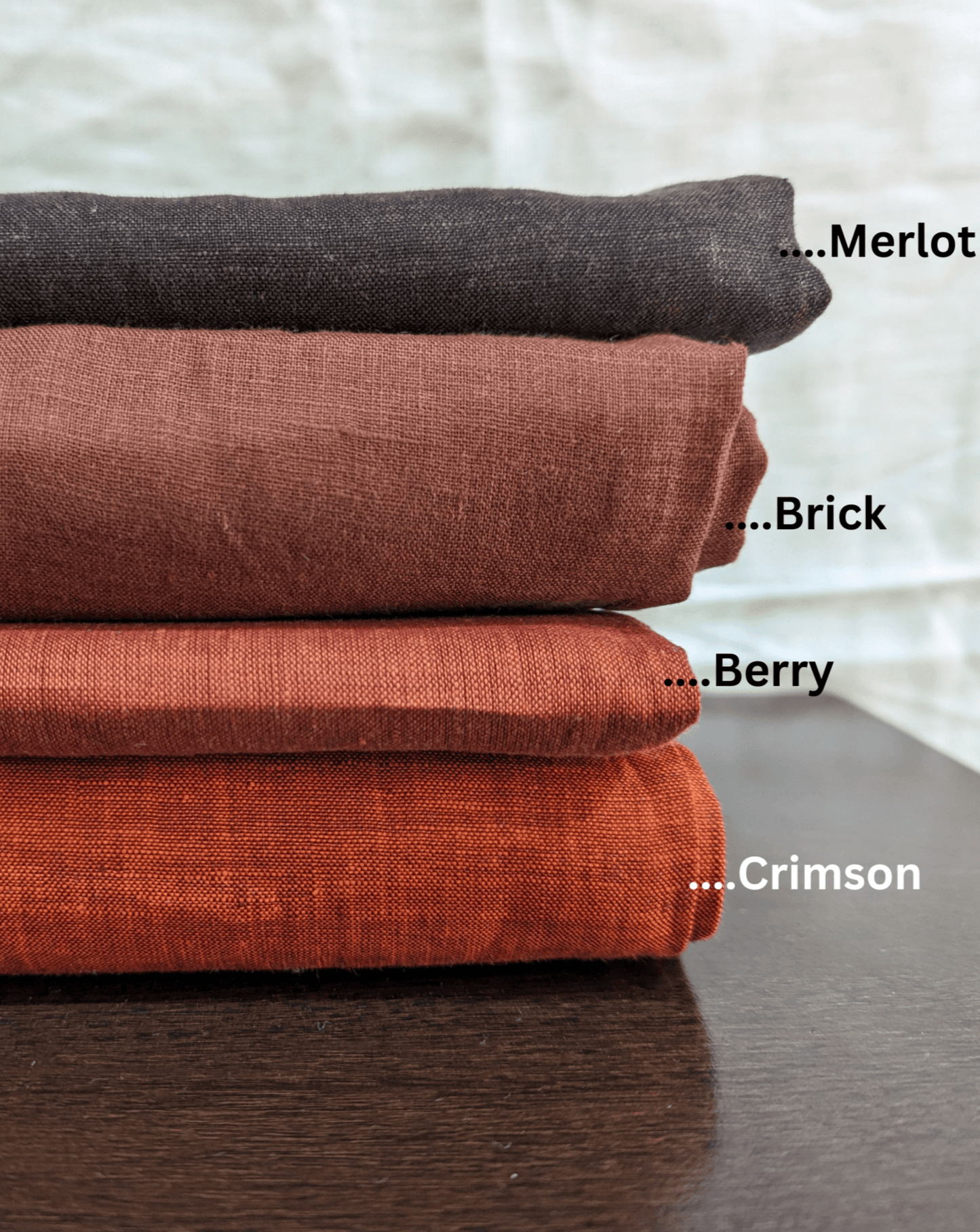 CHERRY Linen Flowy Top - OrganoLinen