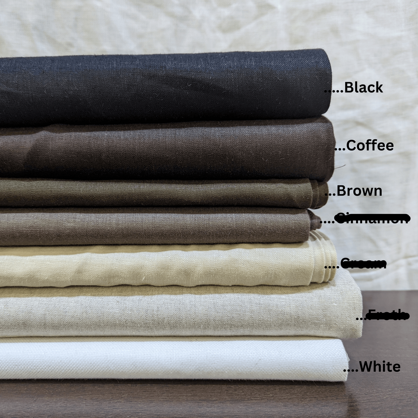 Natural Suiting: Pure Linen Fabric, Used for Suits, Trousers, Tableware, Upholstery - OrganoLinen