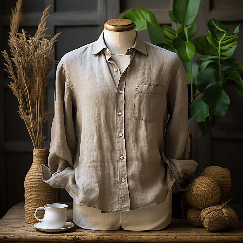 MYST Pure Linen Shirt - OrganoLinen