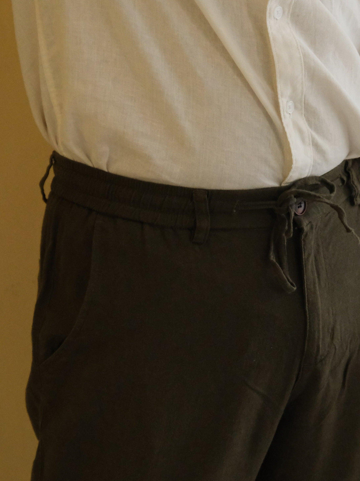 Men's Pure Linen Jogger Pants – Axel by OrganoLinen