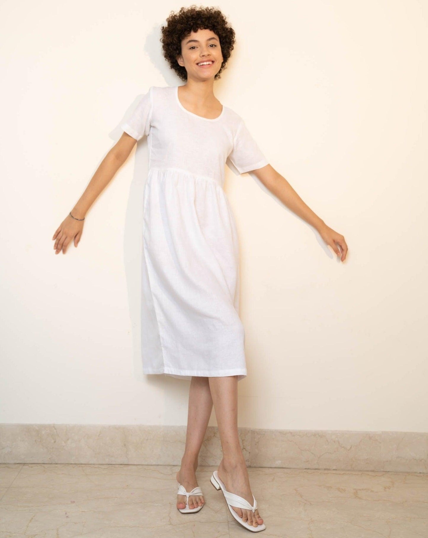 SKYE Linen Dress - OrganoLinen