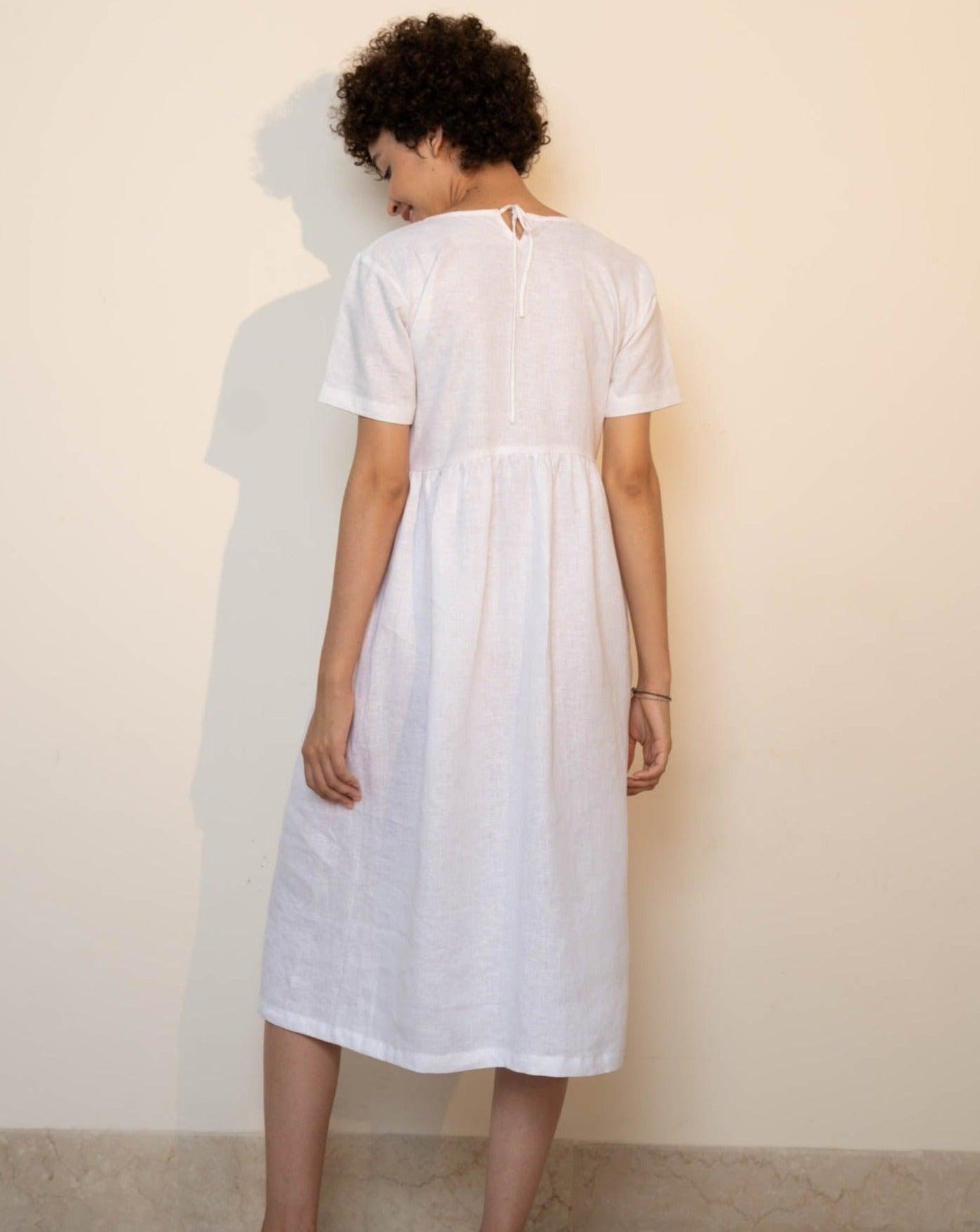 SKYE Linen Dress - OrganoLinen