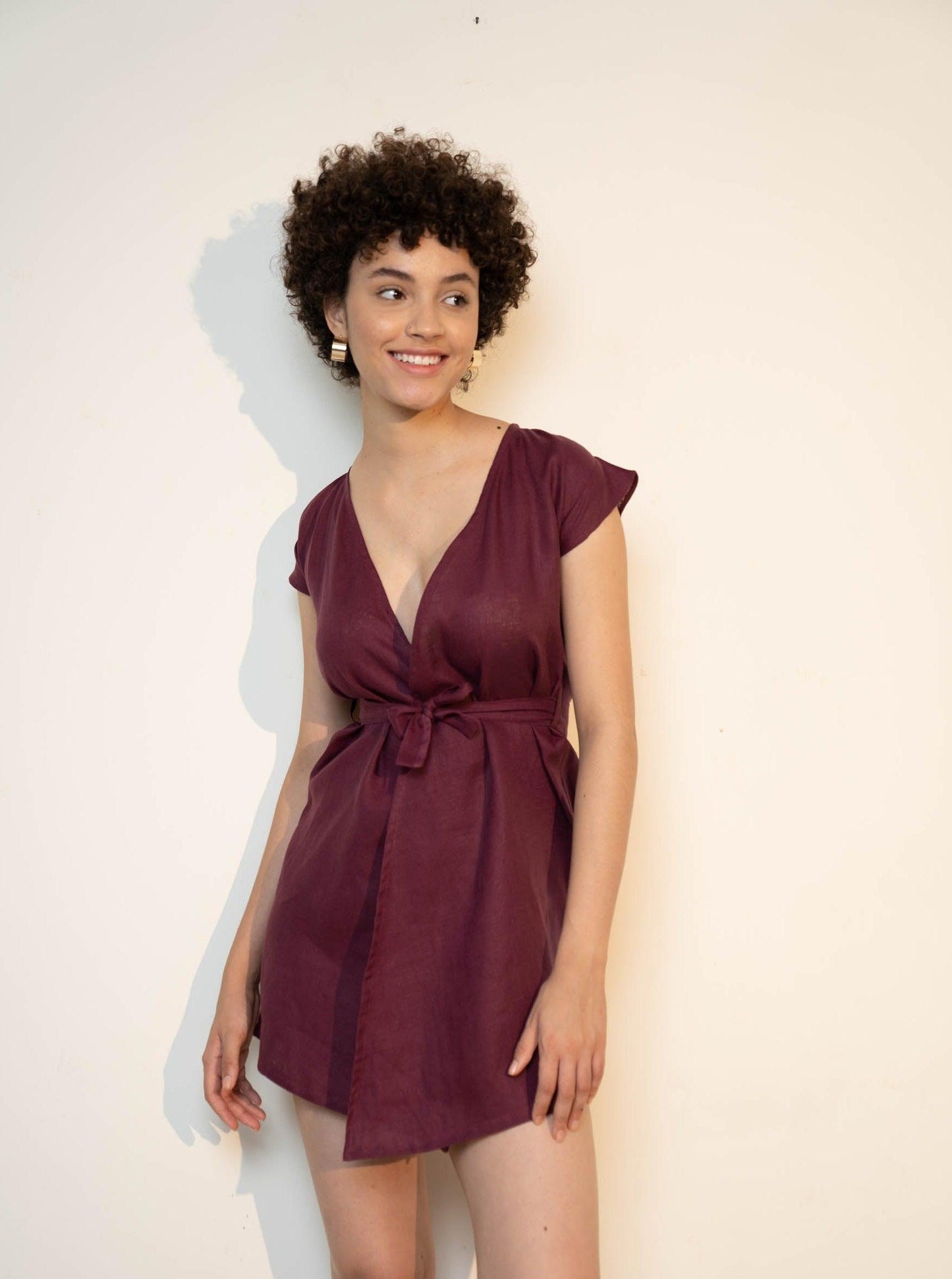 KIRA Linen Dress - OrganoLinen