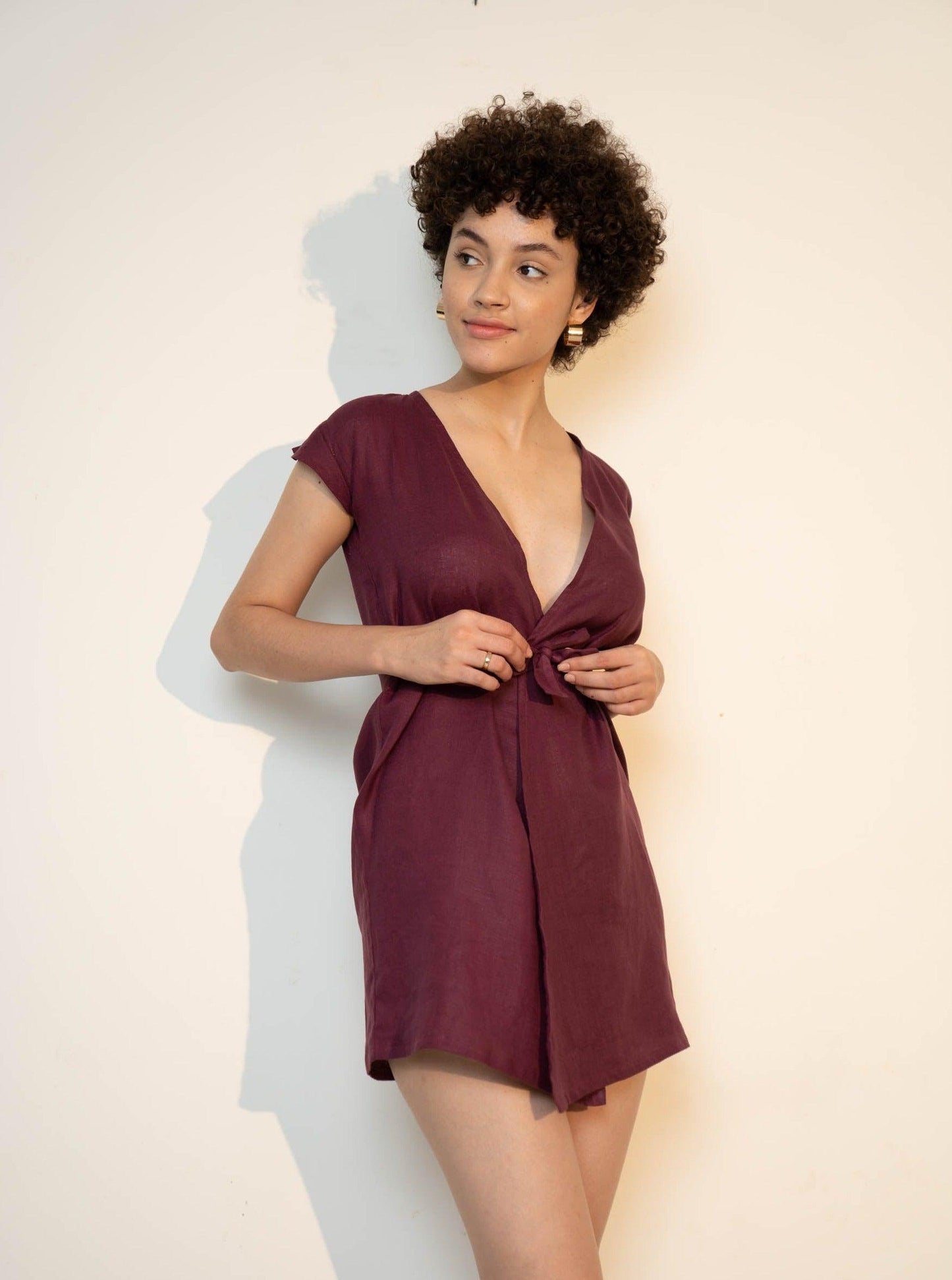 KIRA Linen Dress - OrganoLinen