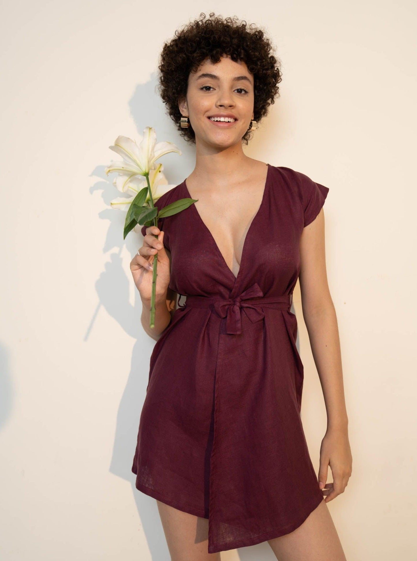 KIRA Linen Dress - OrganoLinen