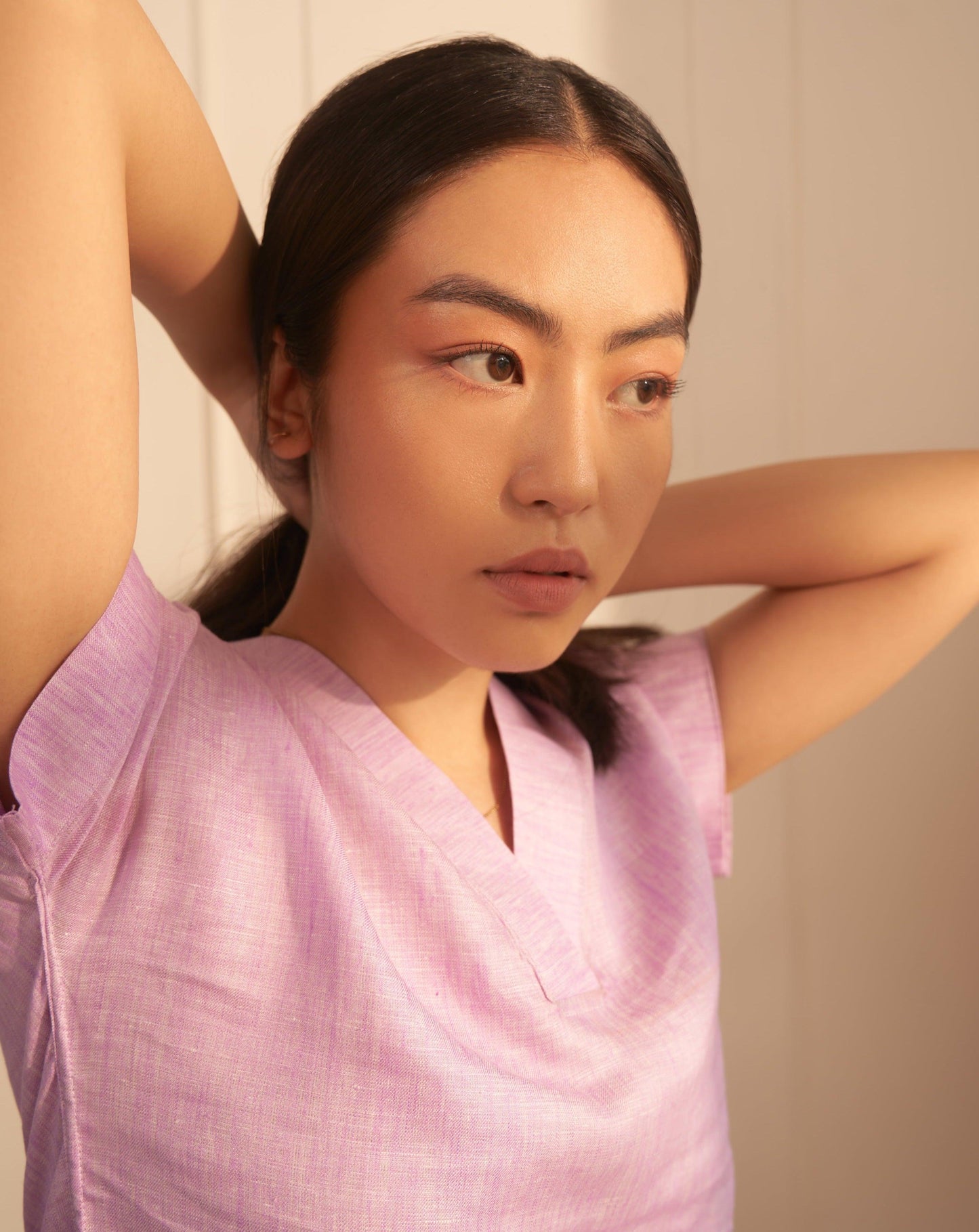 AIKO Linen Top - OrganoLinen