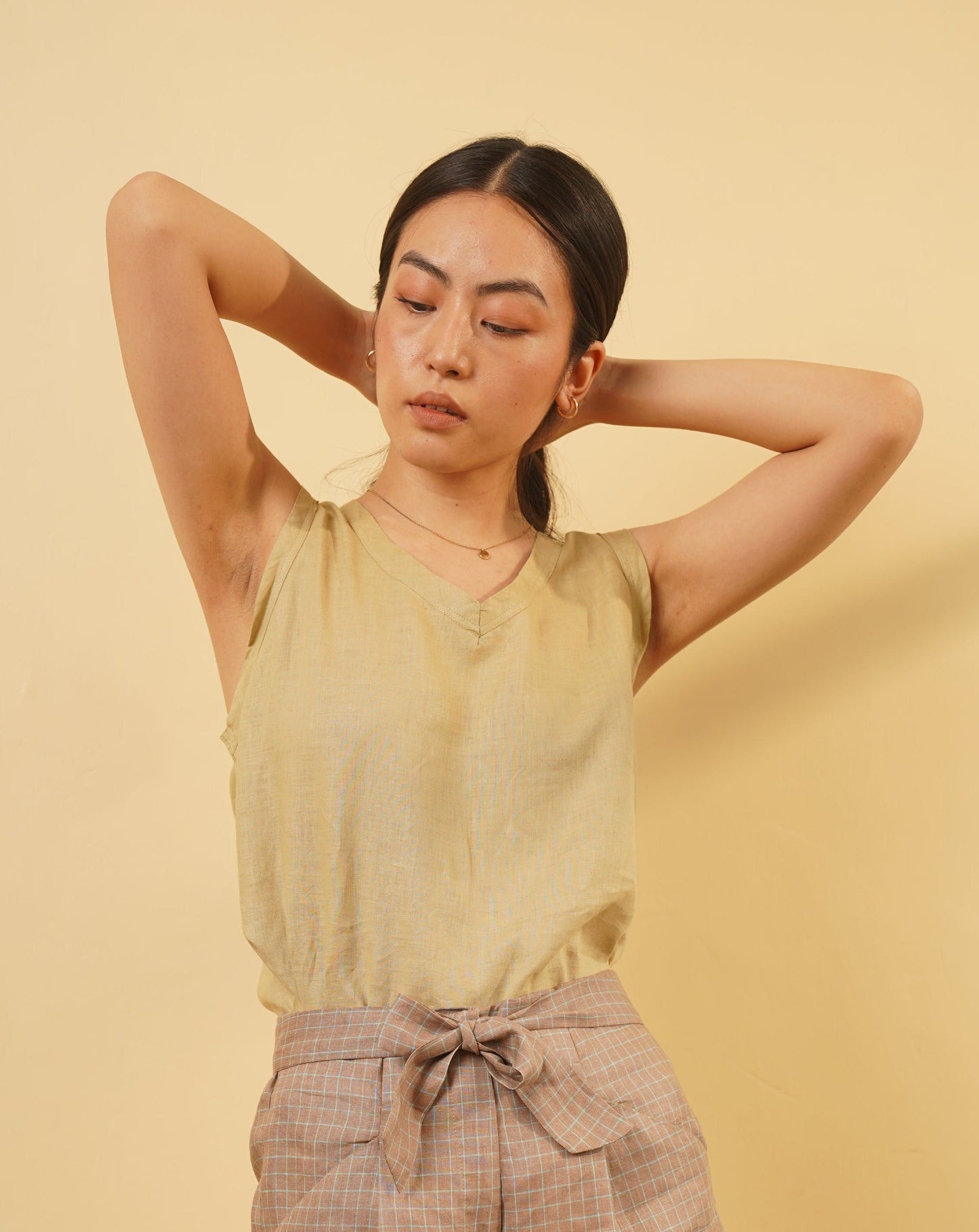 IVY Linen Tank Top - OrganoLinen