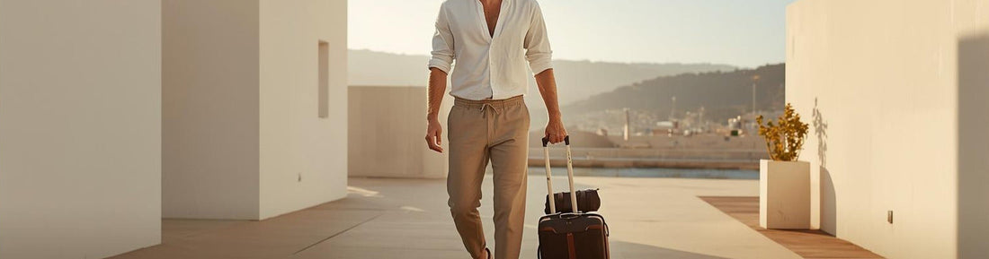 From Flight to Beach: The Versatility of Men's Linen Joggers