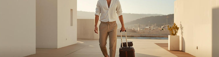 From Flight to Beach: The Versatility of Men's Linen Joggers