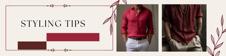 Styling Tips : EMBER Linen Shirts