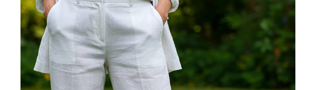 7 Stylish Ways to Wear a White Linen Pantsuit