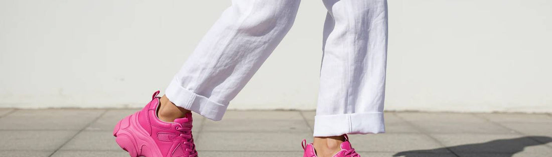 6 Ways to Add a Pop of Color to a White Linen Pantsuit