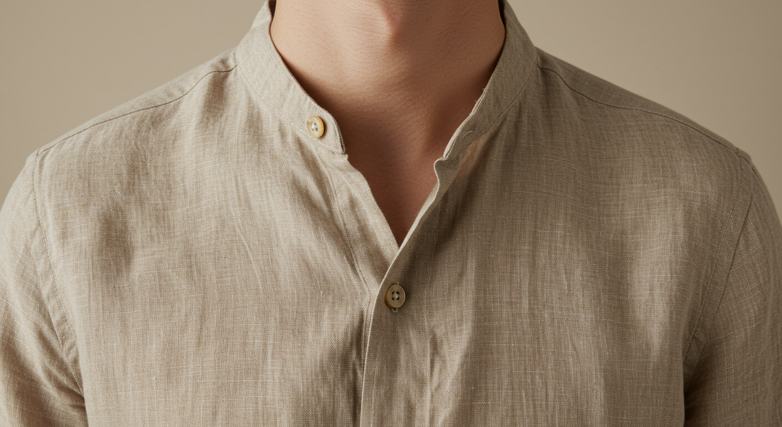 men wearing linen shirting