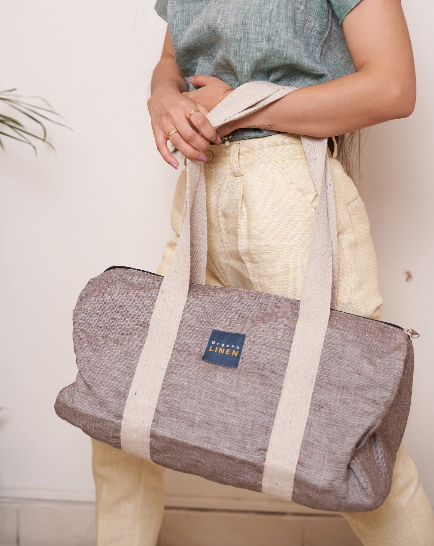 ROOT Linen Travel Bag - OrganoLinen