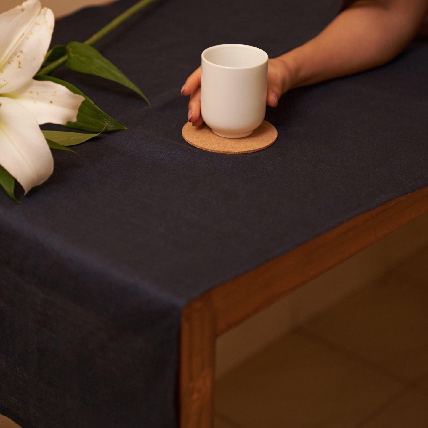 SOVA Linen Table Runner - OrganoLinen