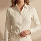 Women's Yellow Linen Shirt – Sunny by OrganoLinen