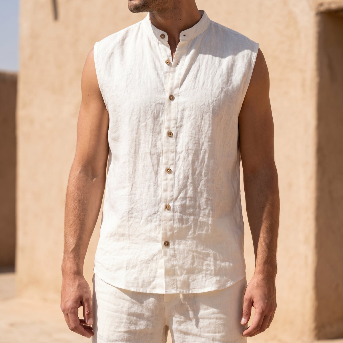 Men's Pure Linen Set – Haven by OrganoLinen