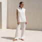 Women's Pure Linen Set – Elara by OrganoLinen
