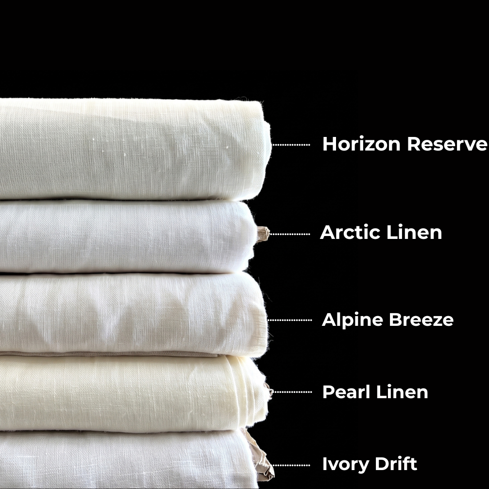 Women's White Linen Shirt – Cloud by OrganoLinen