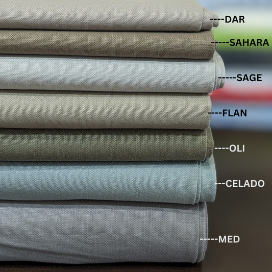 Premium Suiting: Pure Linen Fabric, Used for Suits, Trousers, Tableware, Upholstery