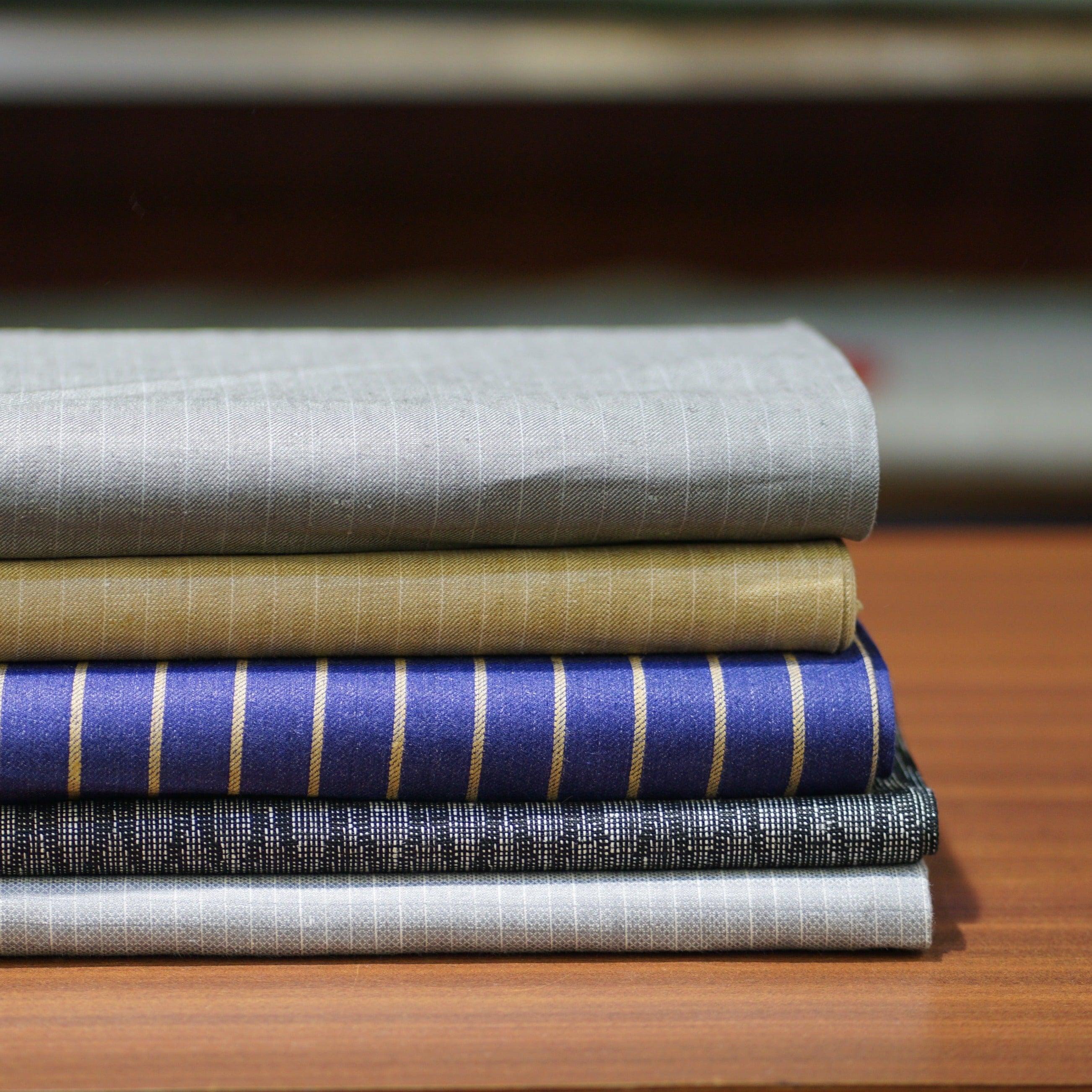 Birla Century White 100% Pure Linen 25 LEA Unstitched Trouser Fabric -  ManTire