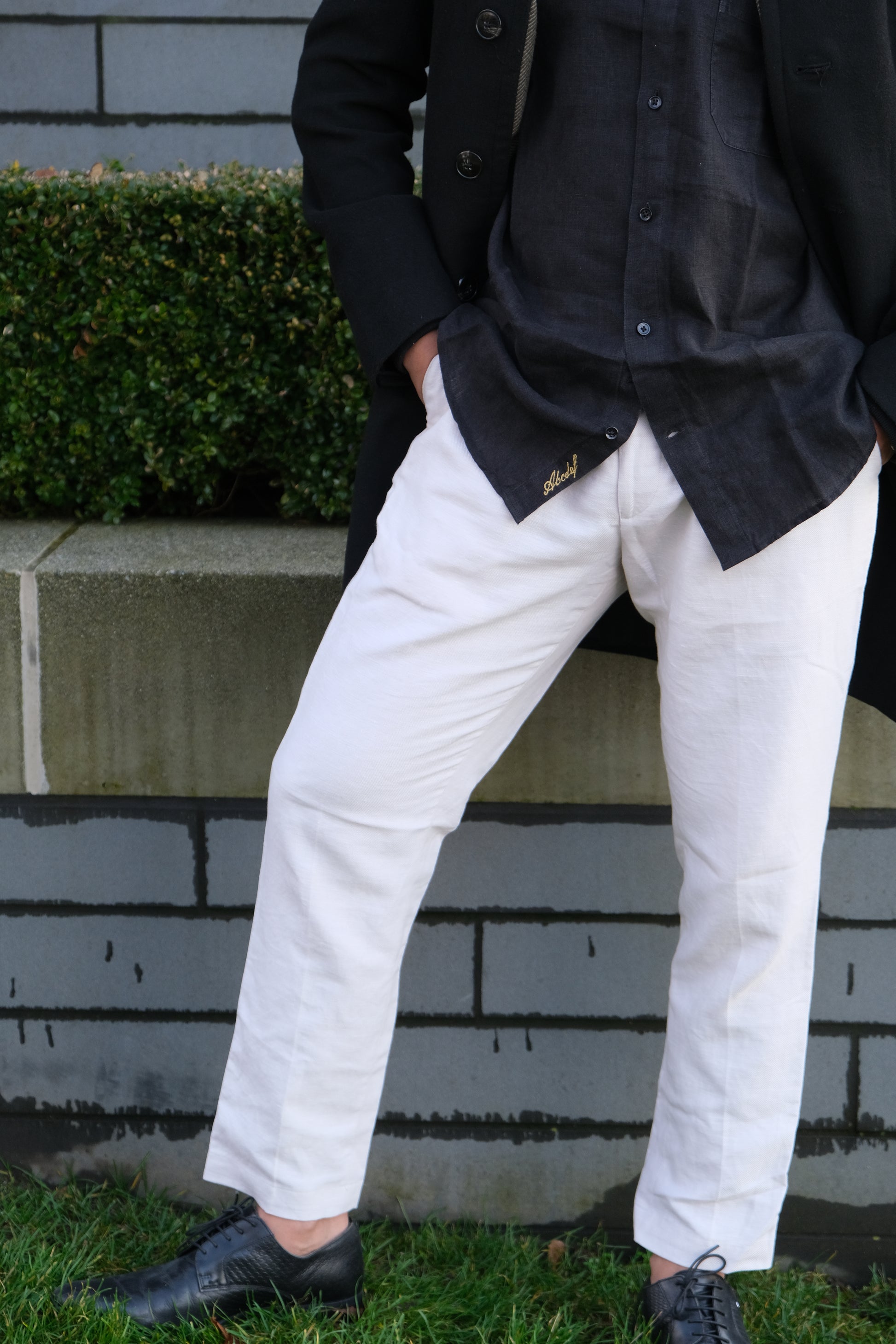 knee length dresses for ladies ROMA Men's Linen Pants | Comfortable Linen Pants