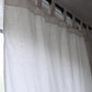 Custom Linen Café Curtain – Wisp by OrganoLinen