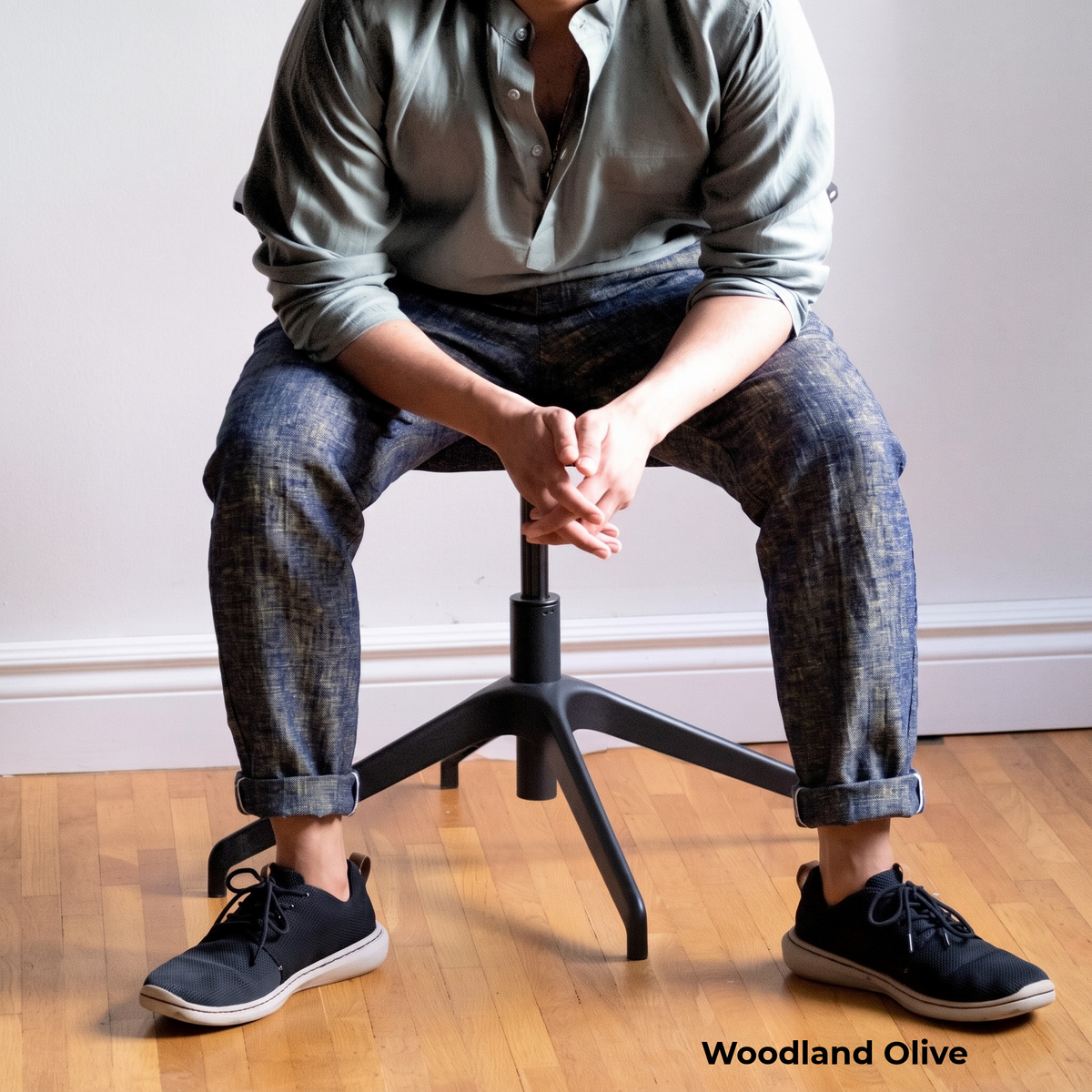 Men's Pure Linen Pants in Woodland Olive – Hugo by OrganoLinen