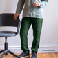 Women's Pure Linen Pants in Emerald Coast – Hugo by OrganoLinen