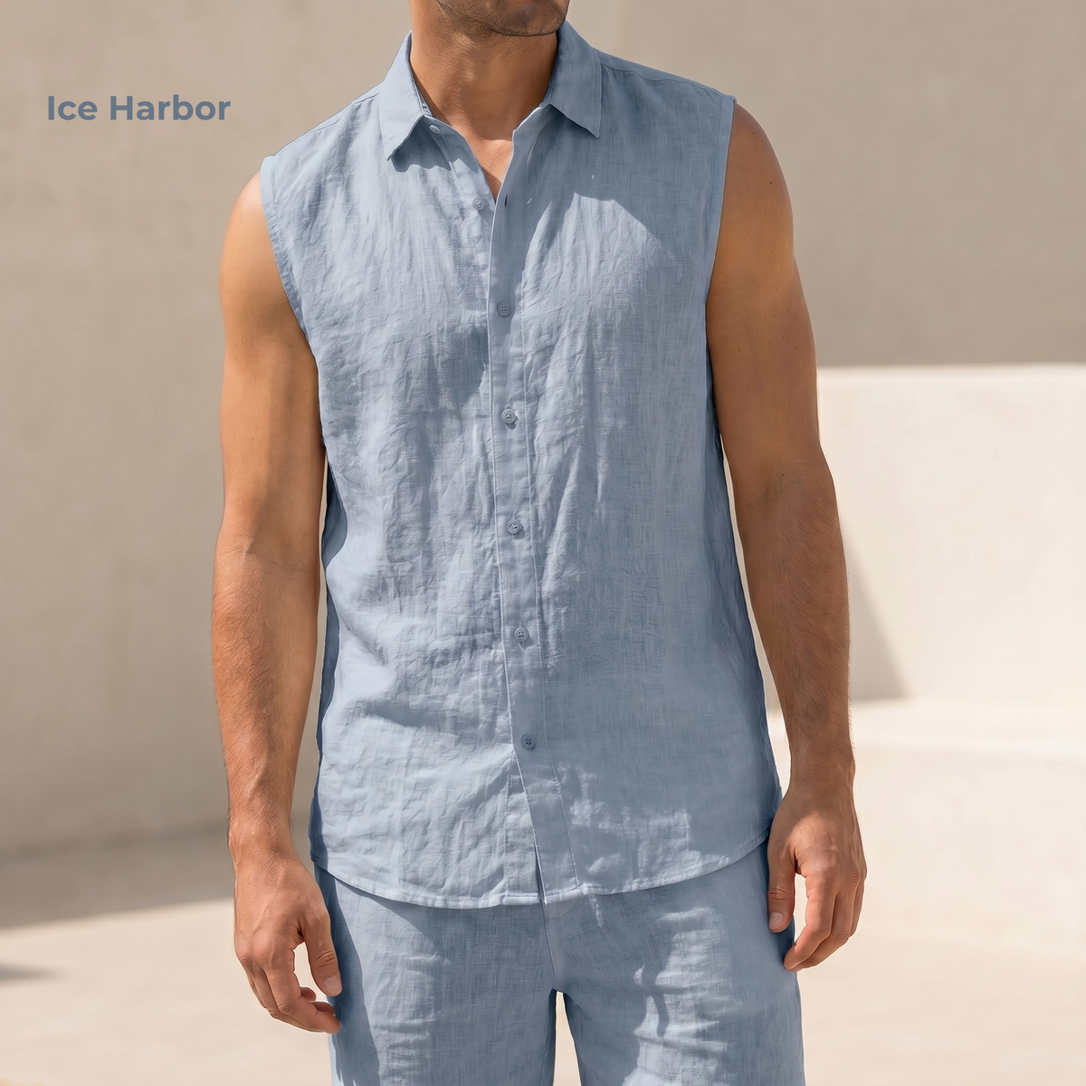 Men's Pure Linen Set – Haven by OrganoLinen