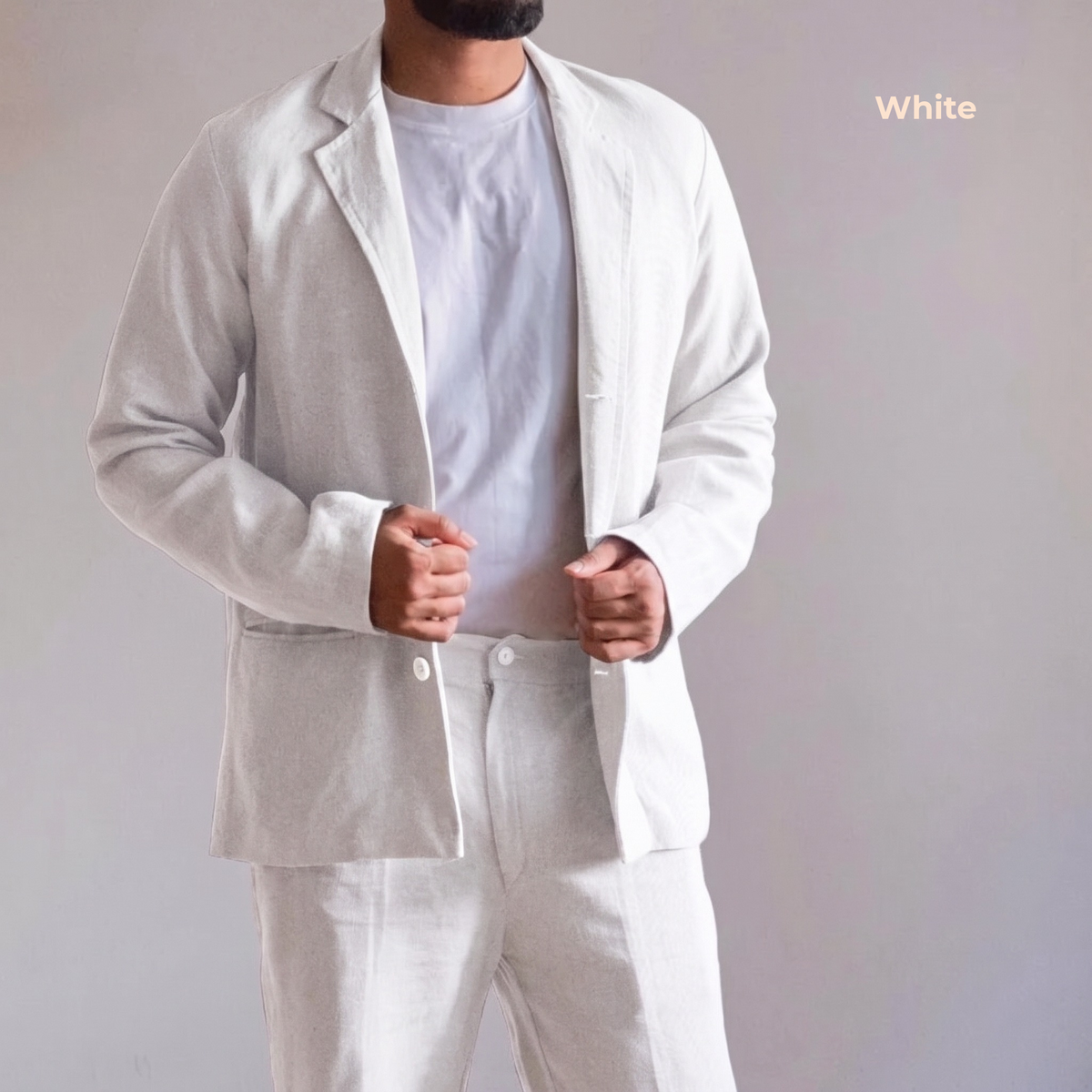 Linen Suit for Men - JASPER Breathable summer style