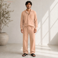 Men's Pure Linen Set in Almond Linen – Cove by OrganoLinen
