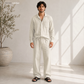 Men's Pure Linen Set in Soft Pearl – Cove by OrganoLinen
