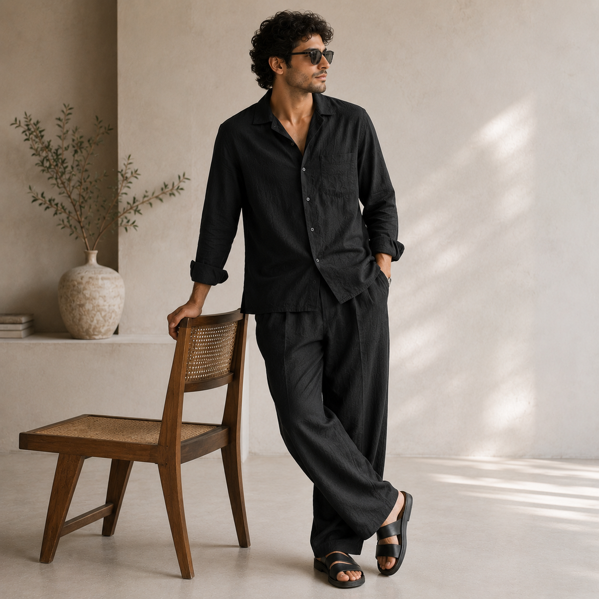 Men's Pure Linen Set – Cove by OrganoLinen