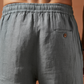 ARLO Men's Linen Jogger Pants, Half Elastic Waist | 44 LEA Pure Linen (170-210 GSM) - OrganoLinen