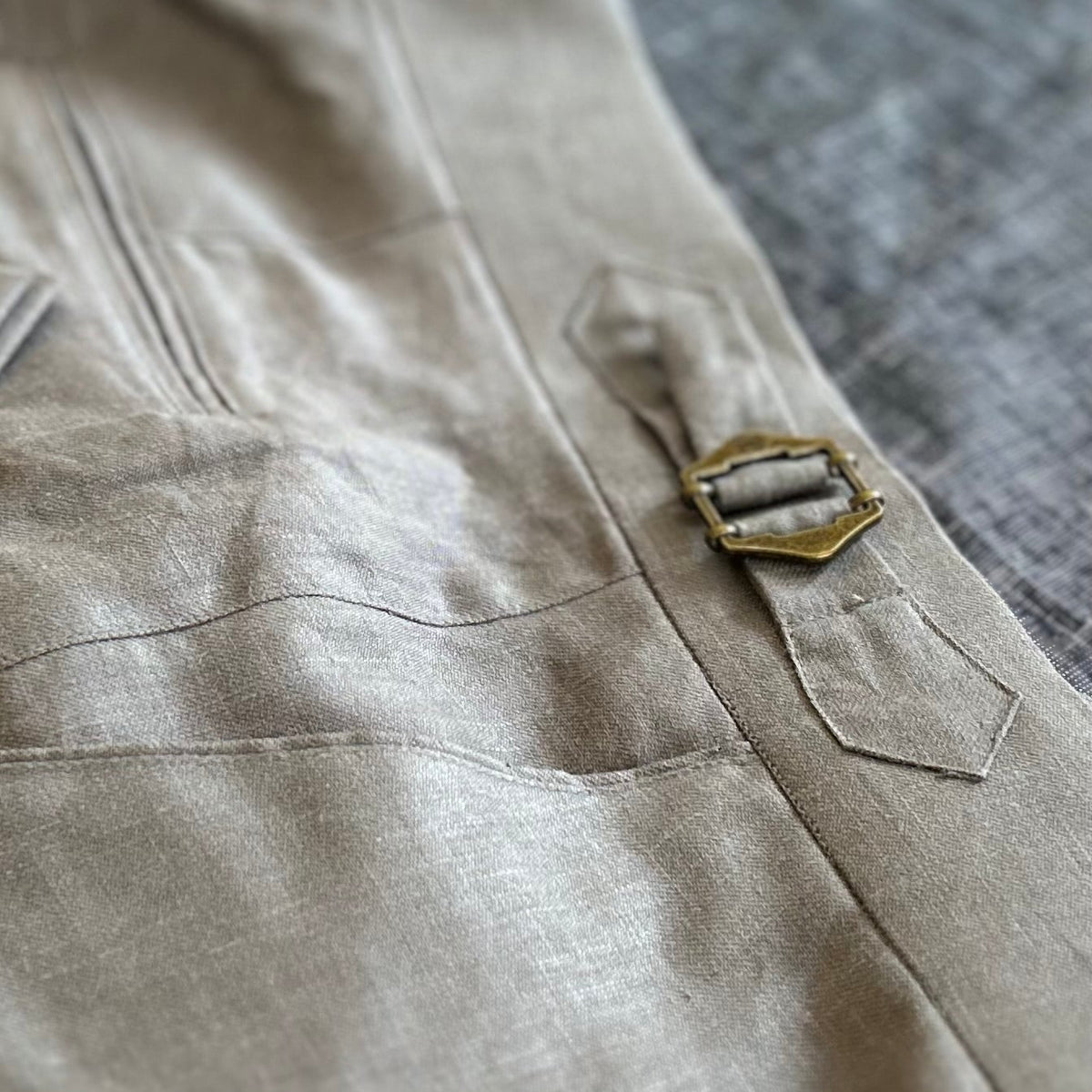 All season Men’s Linen Pants ROMA | Italian Style | 25 Lea pure linen - OrganoLinen