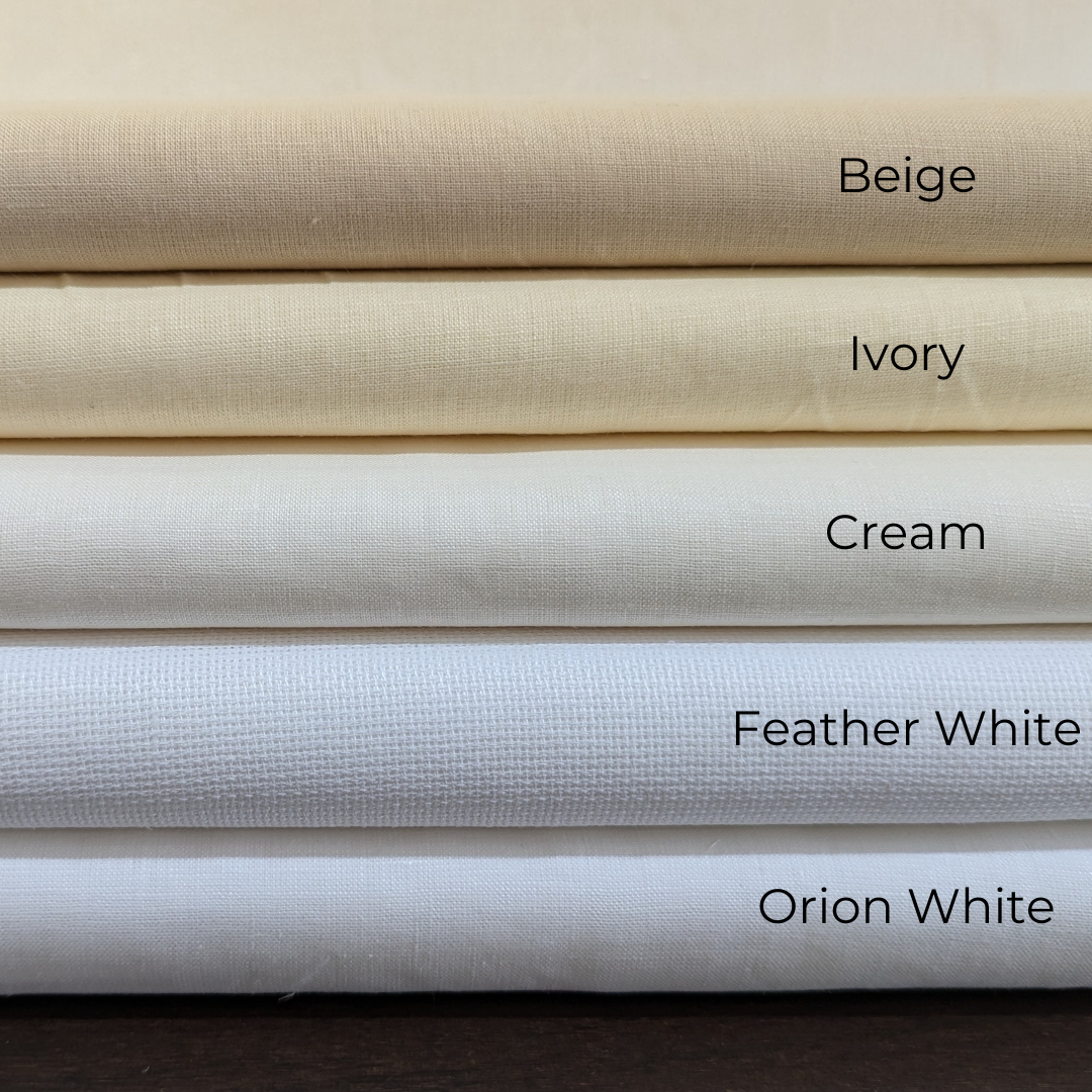 White Linen Shirt  | Minimal Colors - CONCORD