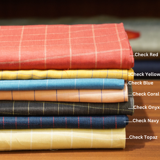 Check Linen, Pure Linen Fabric, Used for Cord Sets, Suits, Trousers, Tableware, Upholstery