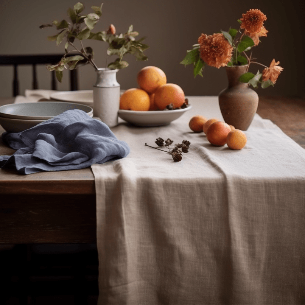 SOVA Linen Table Runner - OrganoLinen