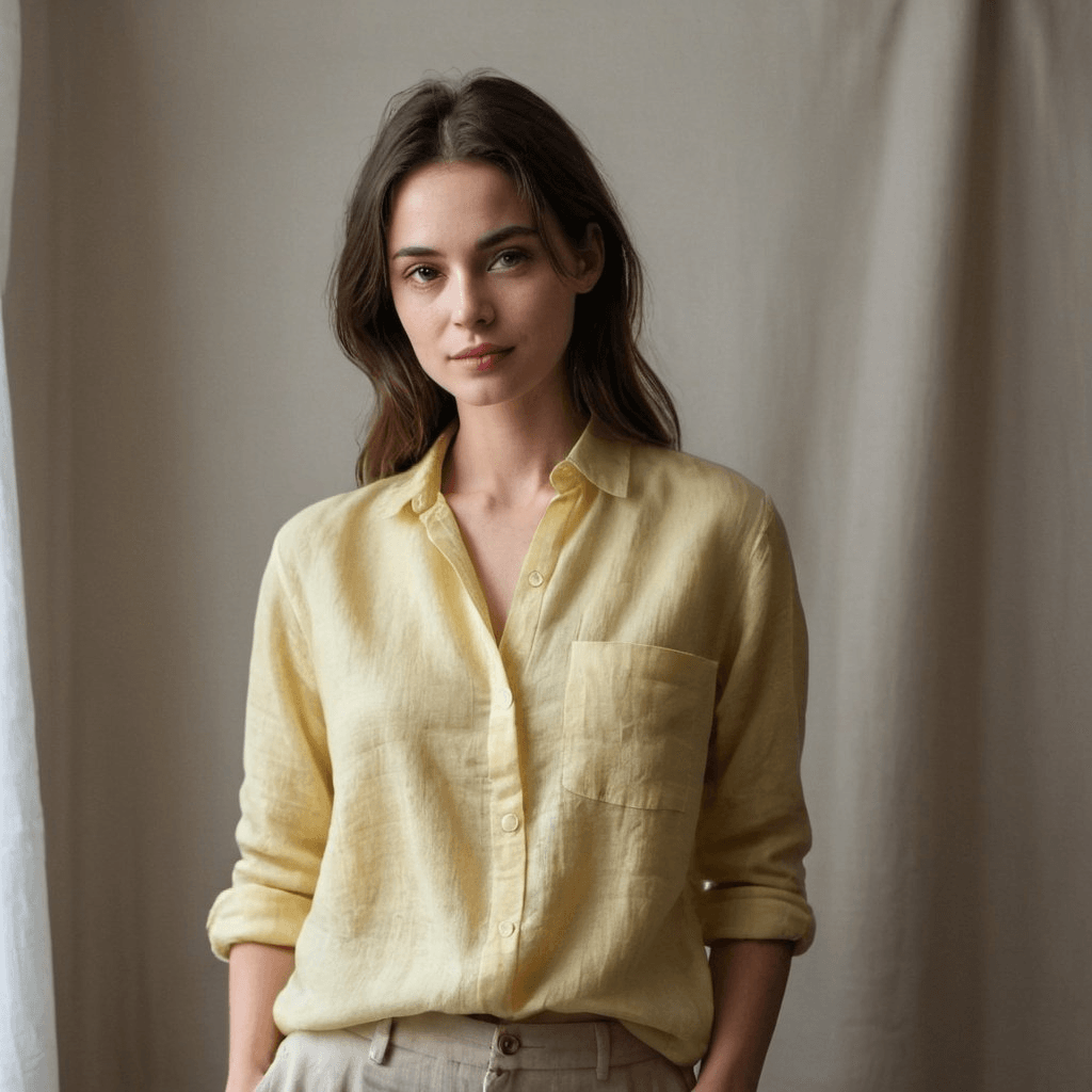 美品/Vintage★MONDI【モンディ】シルク100%/長袖シャツ【レディースXL程度/黄/yellow/植物柄】ブラウス/Tops/Shirt◆BJ056-a Rockmount Women's Vintage Yellow Floral Print Western Shirt