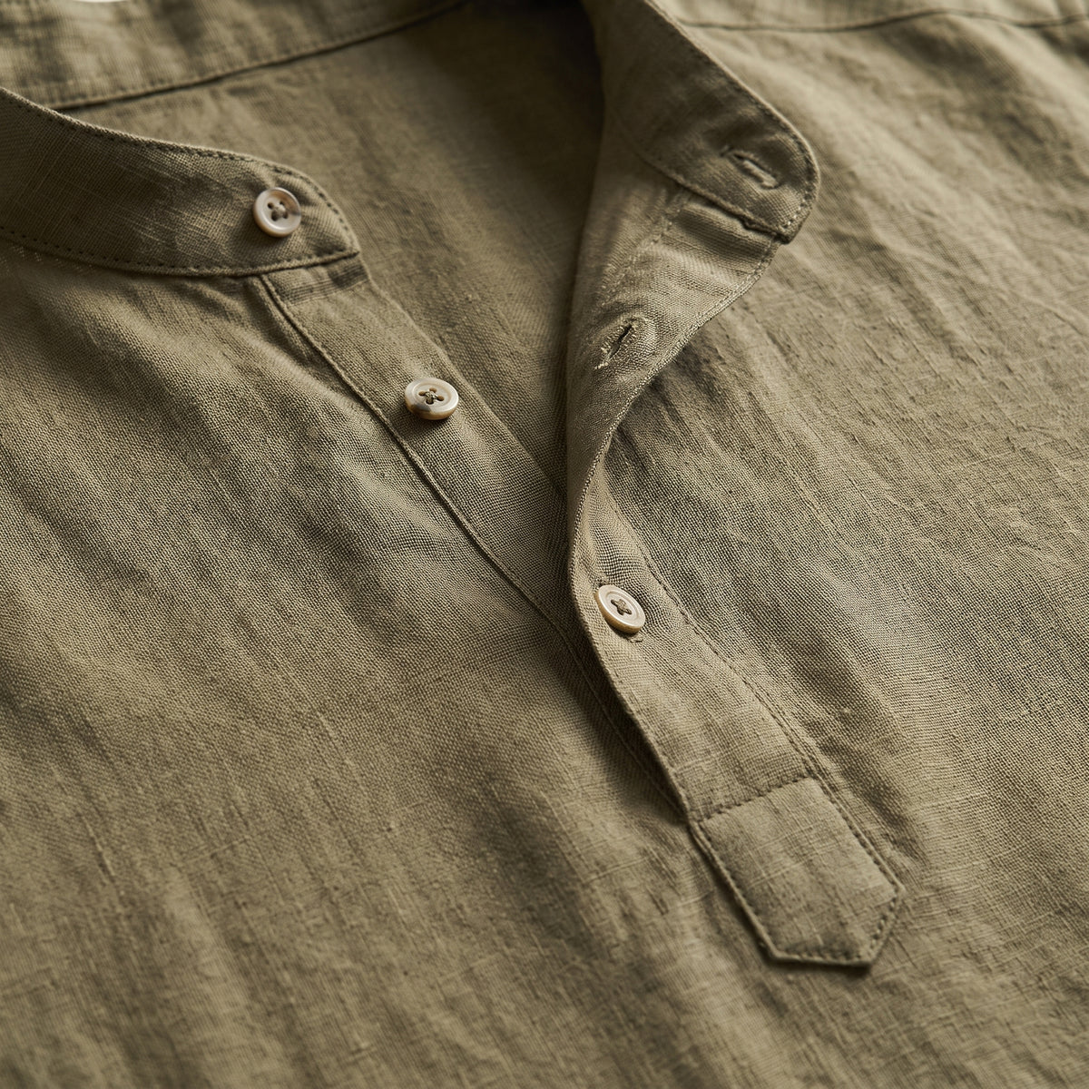AIDAN Men's Long Linen Kurta